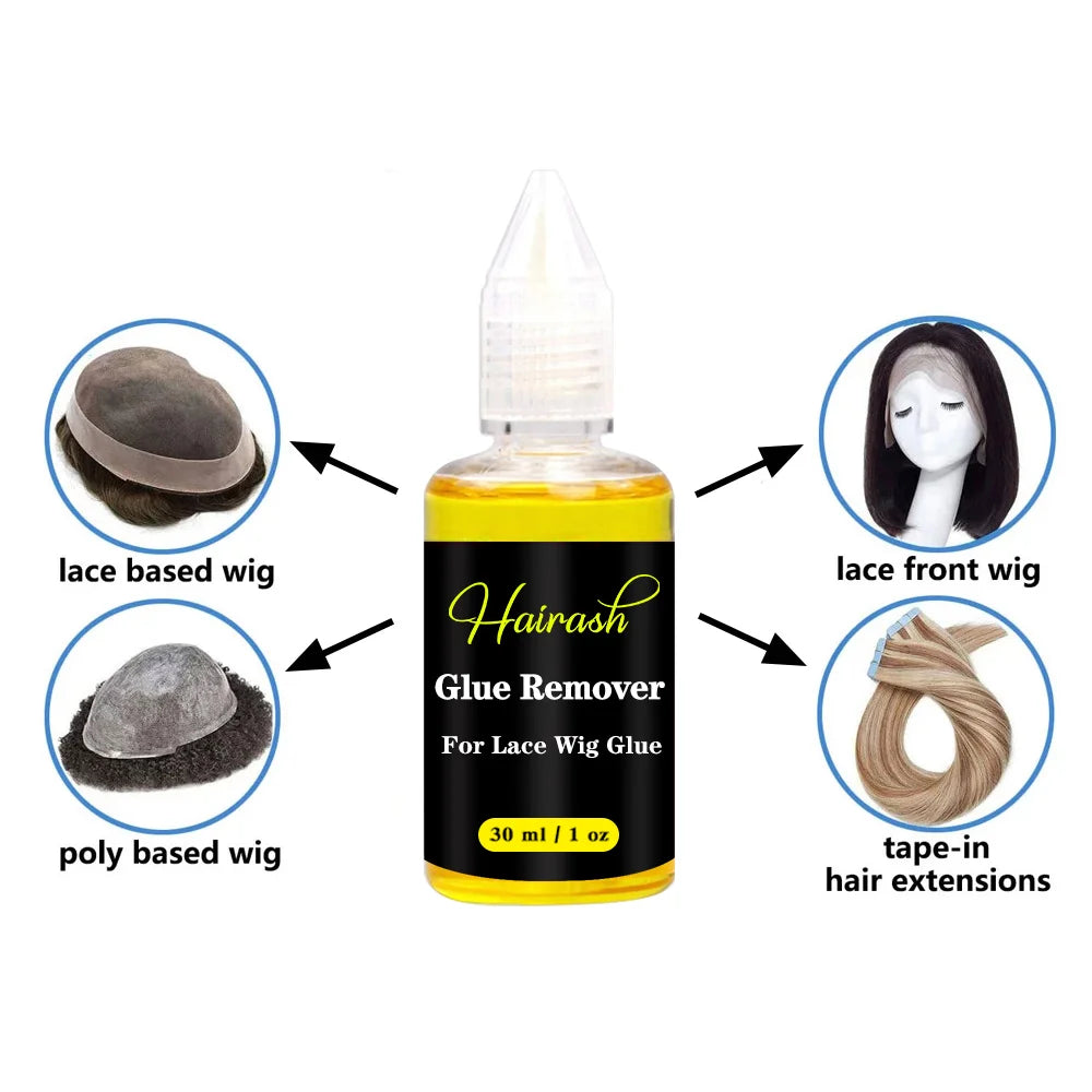 Lace Glue Waterproof For Lace Front Wig + Plant Glue Remover + Hair Wax Stick + Lace Tint Spray