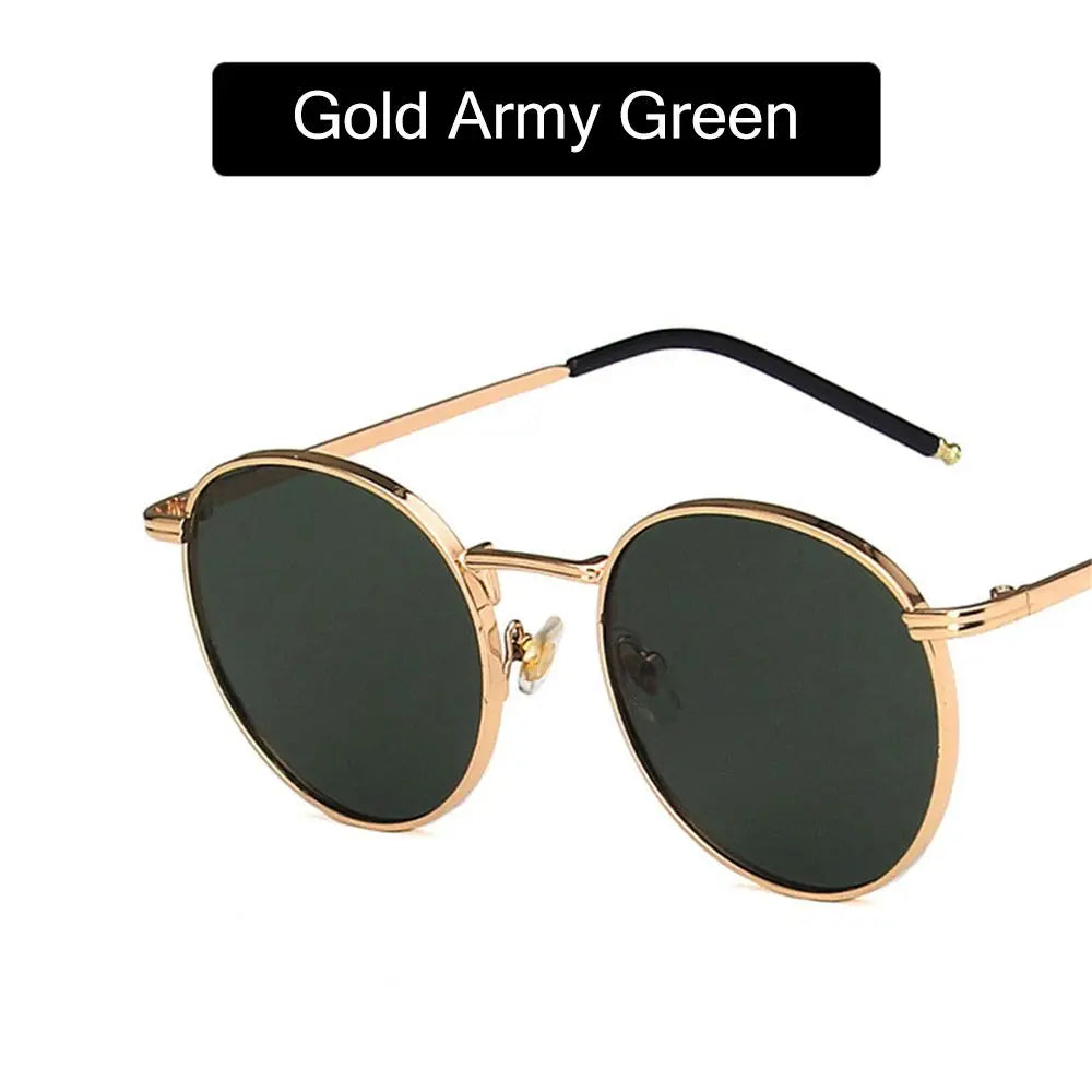Fashion Hip Hop Fishing Glasses Shades Round Sun Glasses Women's Eyewear Women Men Sunglasses