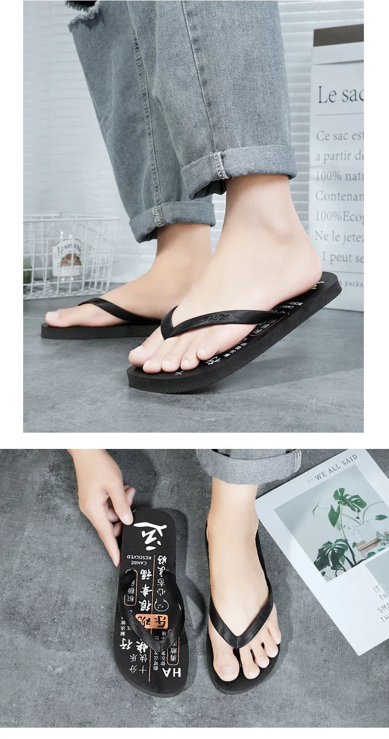 House Shoes Beach Water Shoes for Men 2024 Comfortable Man Sandal Comfort Men Flip Flops Men's Comfortable Slipper Flip-flops