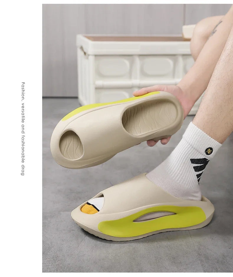 Adult Men's Sandal Genuine Mens Slipper Original Brands Shoes for Events Eva Sole Slippers House Slippers Man Summer Shoes Sale
