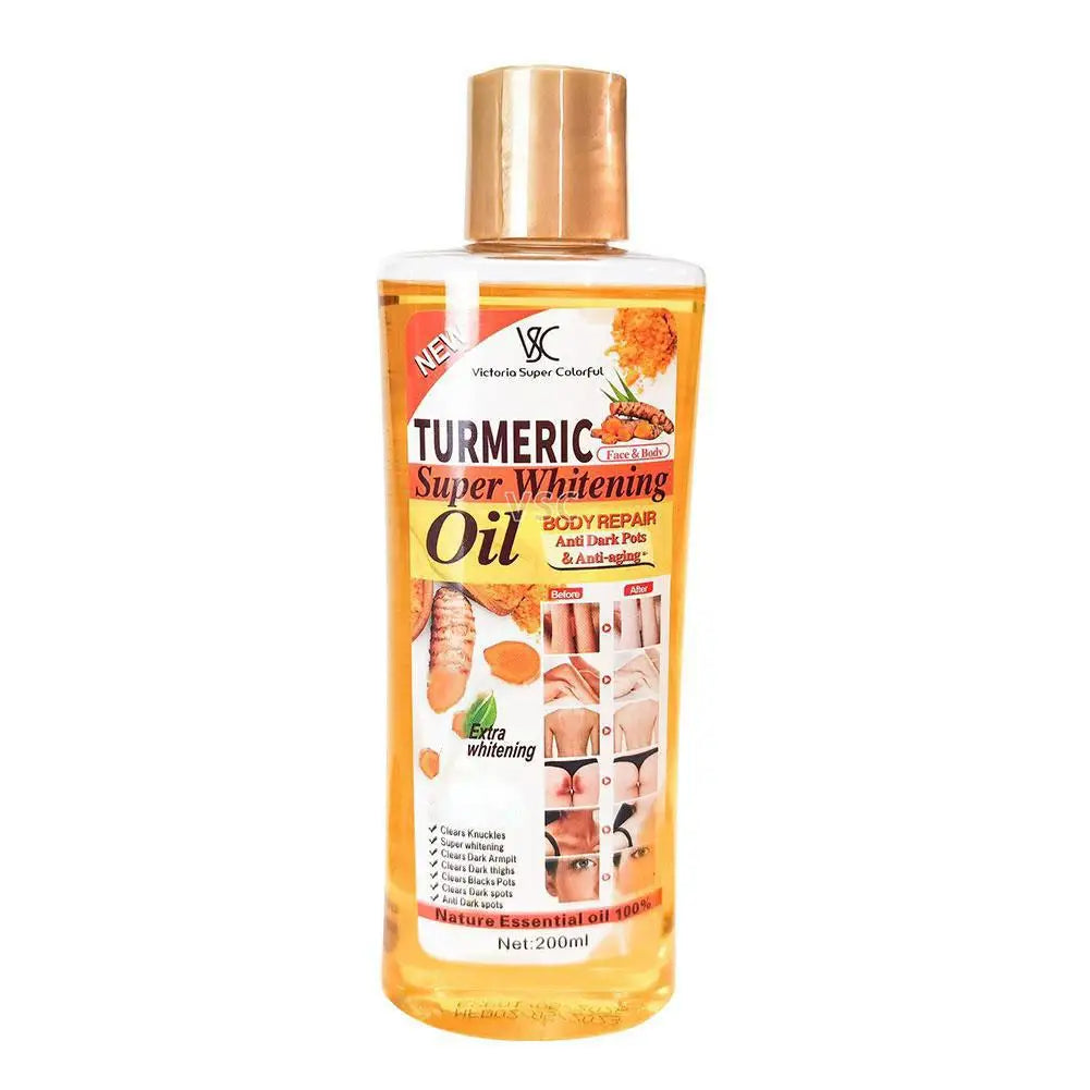 2PCS Turmeric Essential Oil Facial Body Massage Moisturizing Diffuser Aromatherapy Face Body Care Smoothing Body face Skin Care