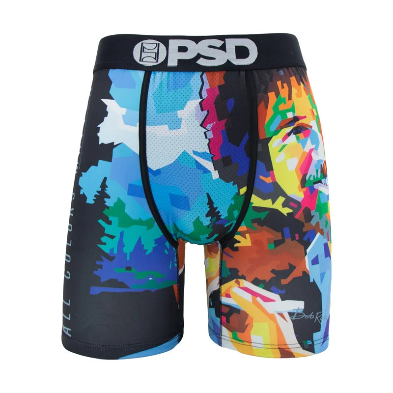 Sexy Men Underwear Boxers Breathable Mens Boxershorts Men's Panties Underpants Plus Size Fashion Print Man Boxers Briefs Trunks