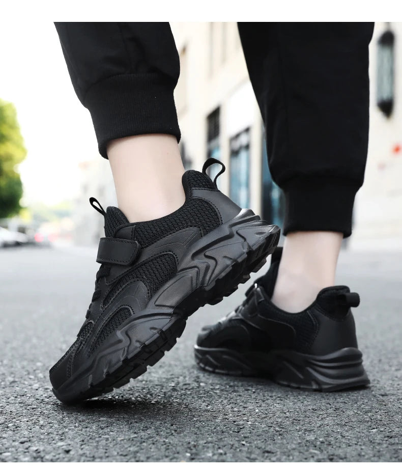 Kids Sport Shoes Brand Spring for Boys Breathable Mesh Casual Sneakers Children Lightweight Running Shoes Girls Tenis Outdoor