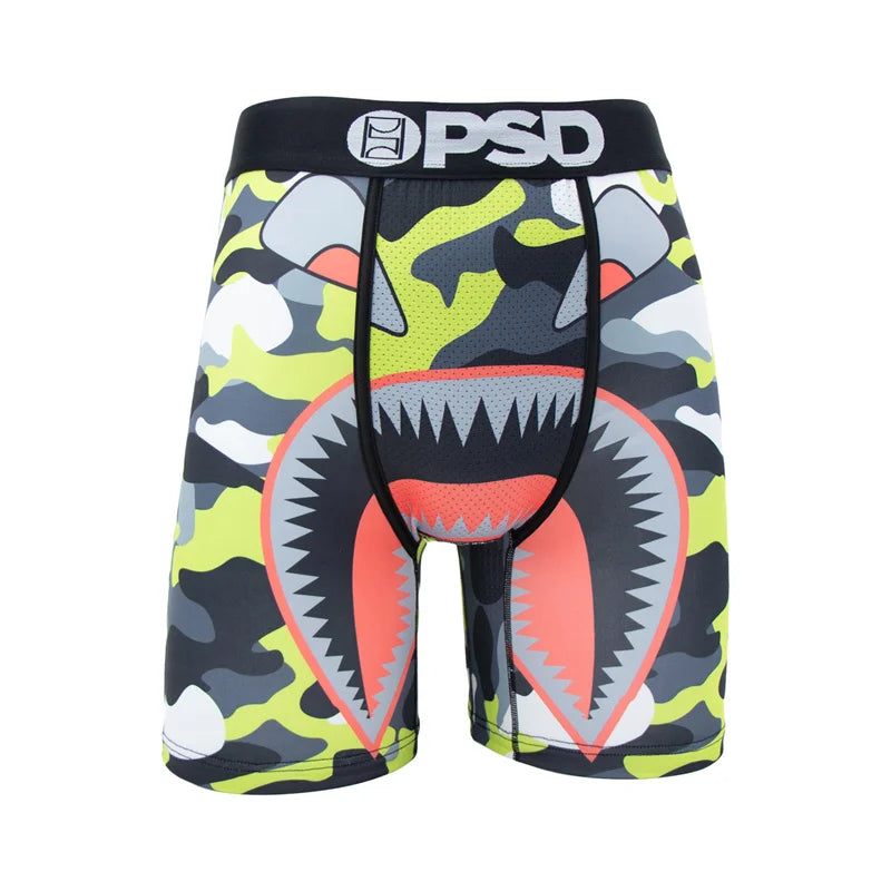 Sexy Men Underwear Boxers Breathable Mens Boxershorts Men's Panties Underpants Plus Size Fashion Print Man Boxers Briefs Trunks