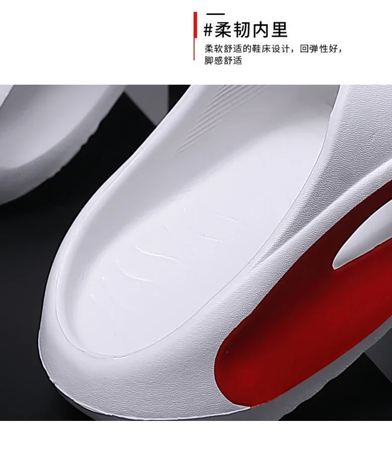 Adult Men's Sandal Genuine Mens Slipper Original Brands Shoes for Events Eva Sole Slippers House Slippers Man Summer Shoes Sale