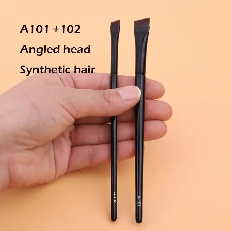 Brush Eyebrow Eyeliner Brush Professional Small Angled Eyebrow Brush Brow Contour Brush Fine Eyeliner Brush Makeup Tools