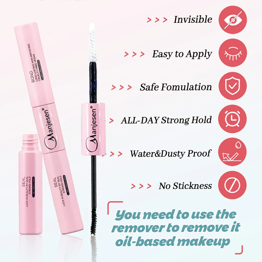 Eyelashes 200 PCS Clusters Lash Bond and Seal Makeup tools DIY Lashes Extension kit for gluing Lashes Gluing Glue Accessories