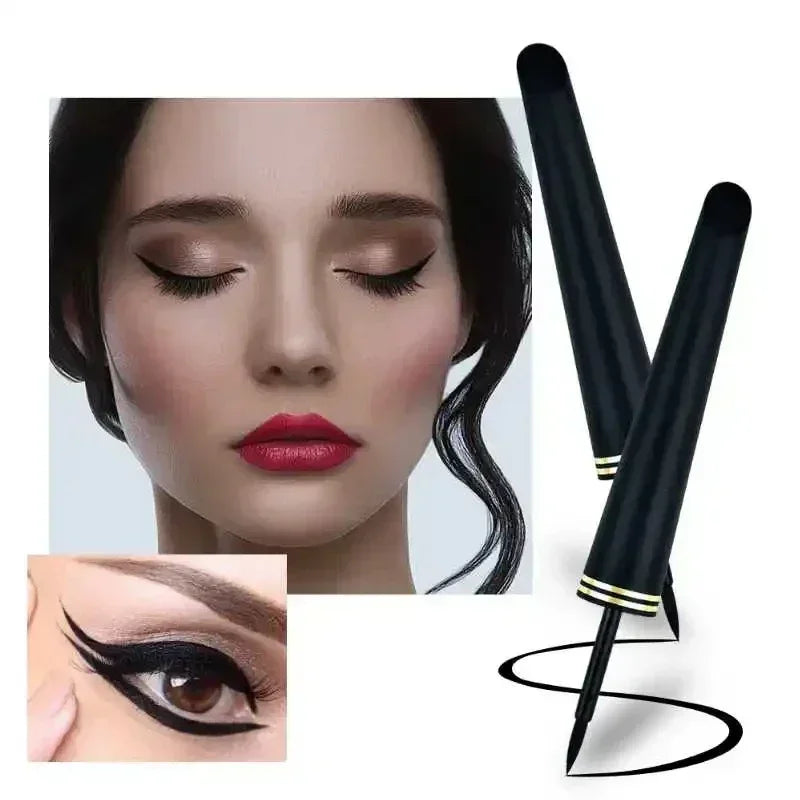 Matte Quick Drying High Pigment Eye Liner Pen Black Liquid Eyeliner Waterproof Long Lasting Eye Liner Pencil Eye Makeup Tools