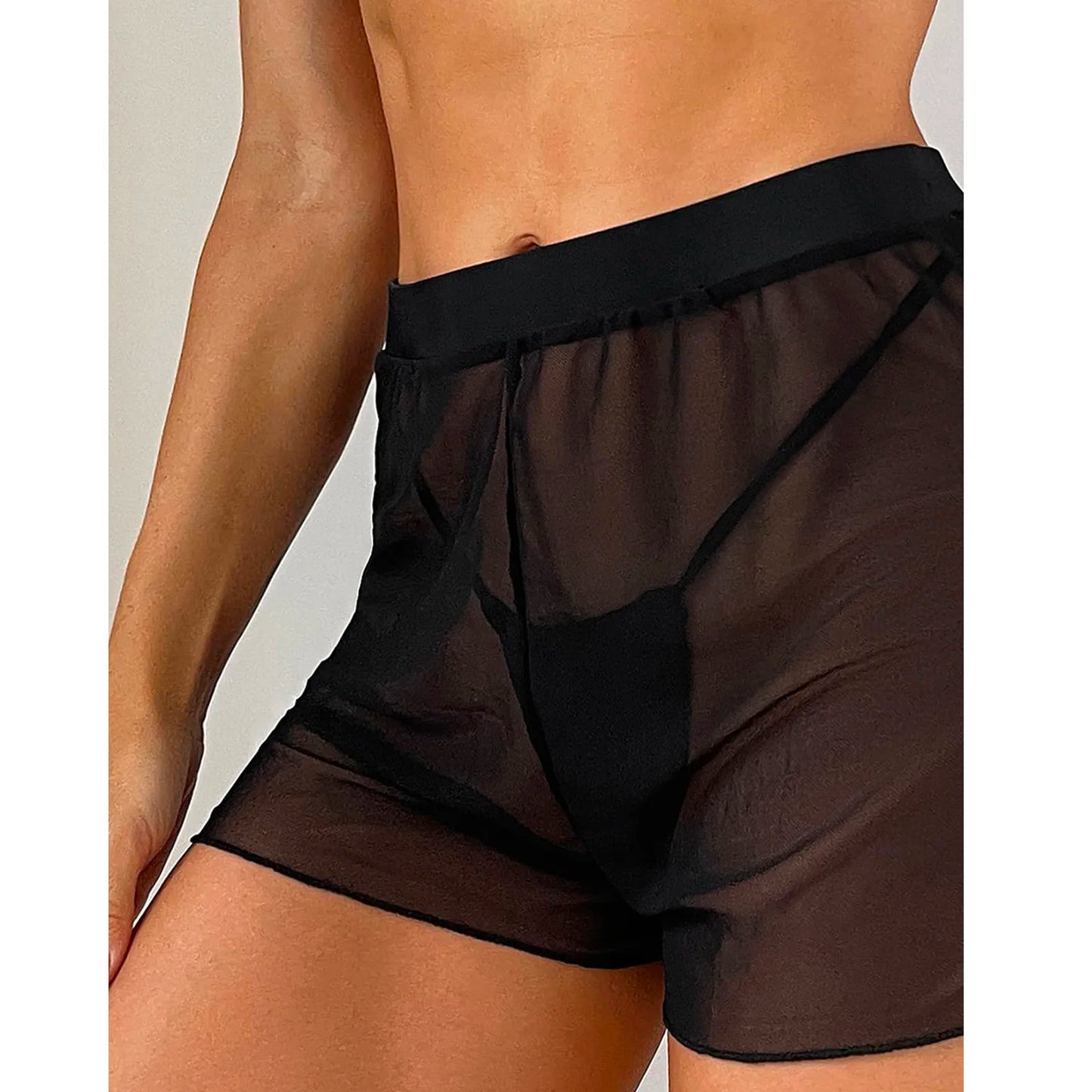 Swimming Tights Shorts Wraps Ups Pants Beach Up Women For Swimwear Cover Cover Mesh Ruffle Bikini Cover Men Bathing Suit Trunks