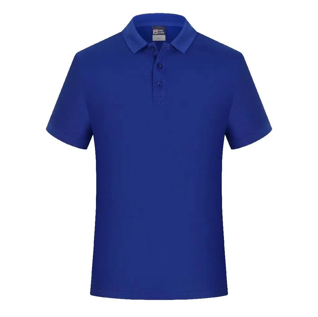 Men's shirt customization/design logo short sleeved polo shirt DIY logo top casual work advertising team/commemorative polo