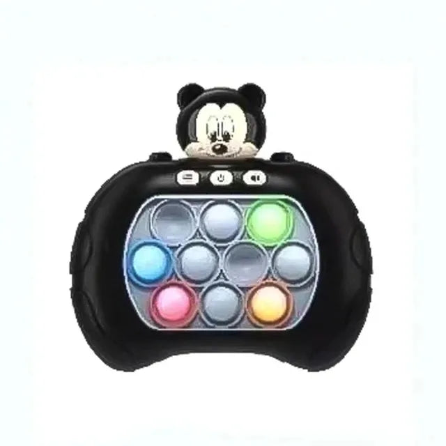 Sanrio Stitch Quick Push Bubbles Game Machine for Kids, Fun Whac-A-Mole Squeezer, Anti Stress Sensory Fidget Toy, New Gifts