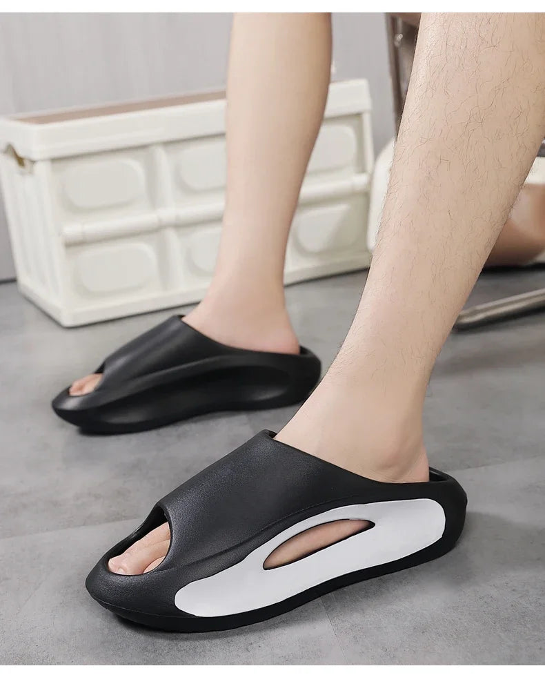 Adult Men's Sandal Genuine Mens Slipper Original Brands Shoes for Events Eva Sole Slippers House Slippers Man Summer Shoes Sale