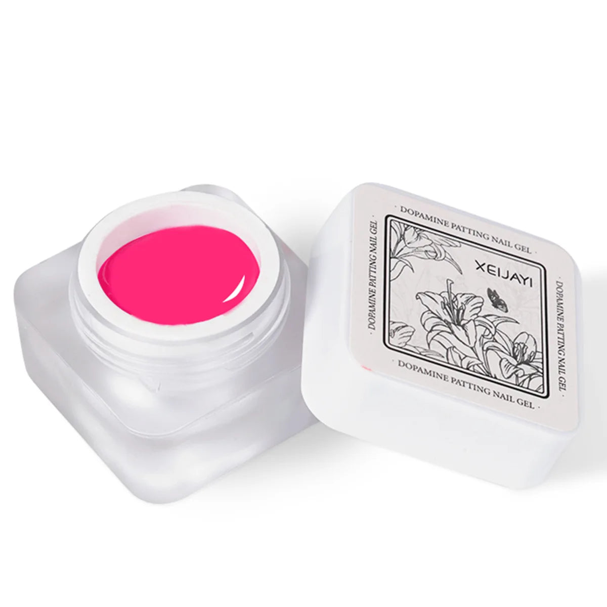 XEIJAYI Painting Gel Durable Patting Gel Nail Polish Creamy Texture Color Painting Glue Soak Off Solid Manicure Consumables