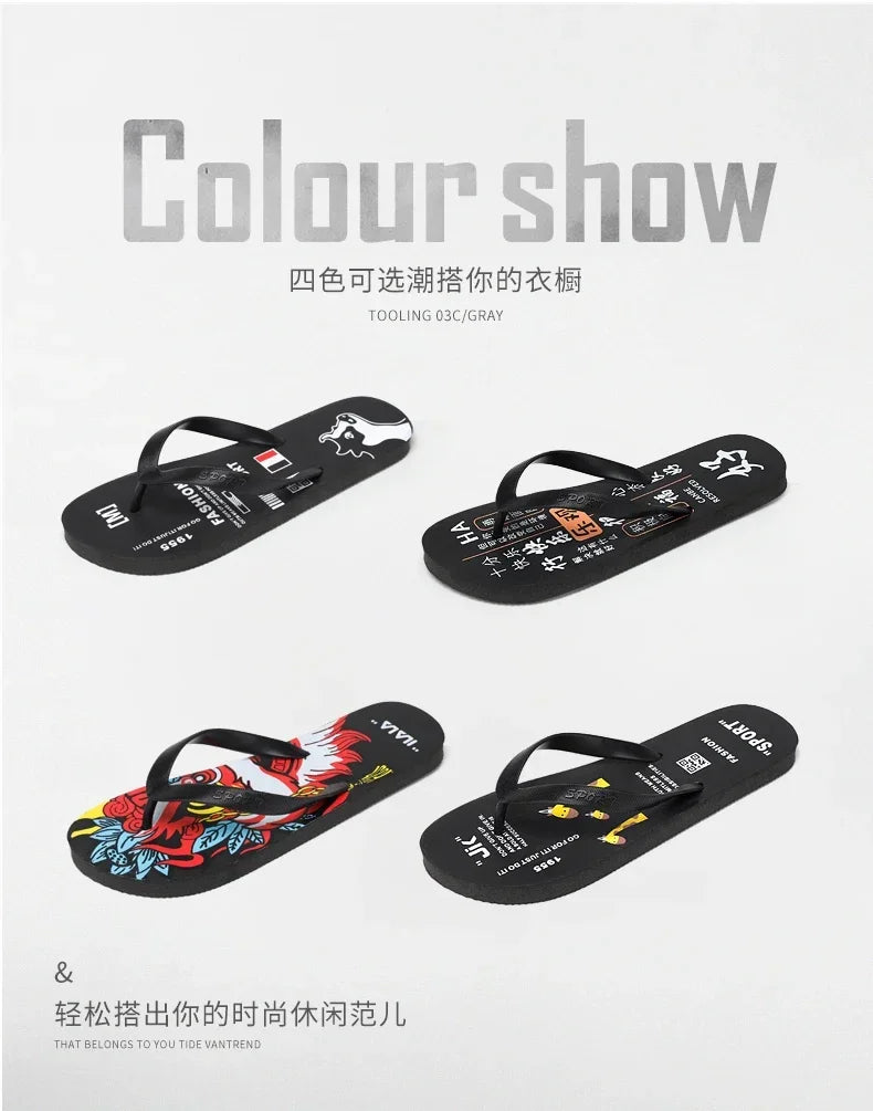 House Shoes Beach Water Shoes for Men 2024 Comfortable Man Sandal Comfort Men Flip Flops Men's Comfortable Slipper Flip-flops