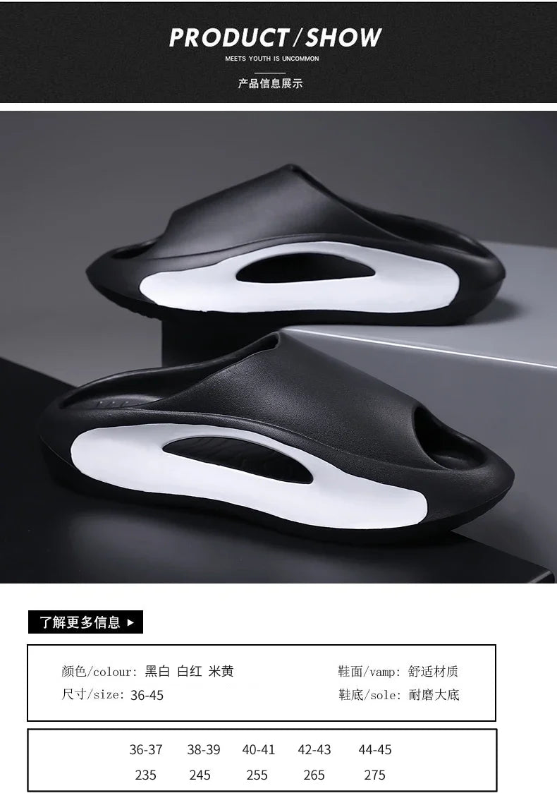 Adult Men's Sandal Genuine Mens Slipper Original Brands Shoes for Events Eva Sole Slippers House Slippers Man Summer Shoes Sale