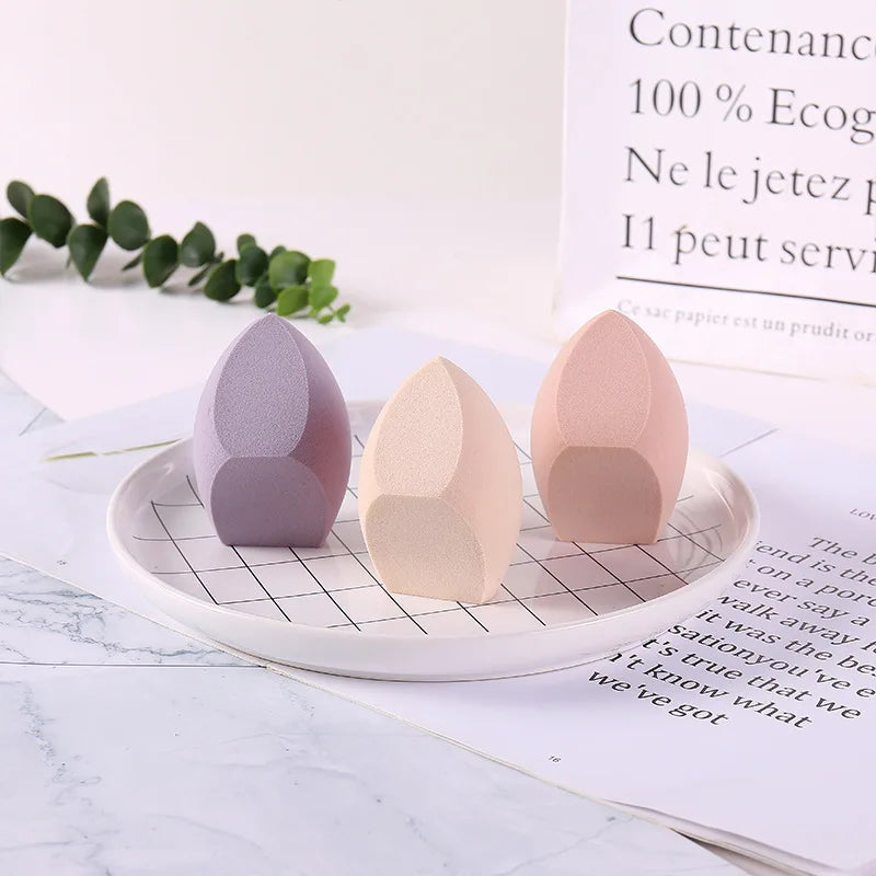 Beauty Egg Makeup Blender Cosmetic Puff Makeup Tools Giant Oversized Three Cuts Makeup Foundation Blender Sponge Beauty Tools