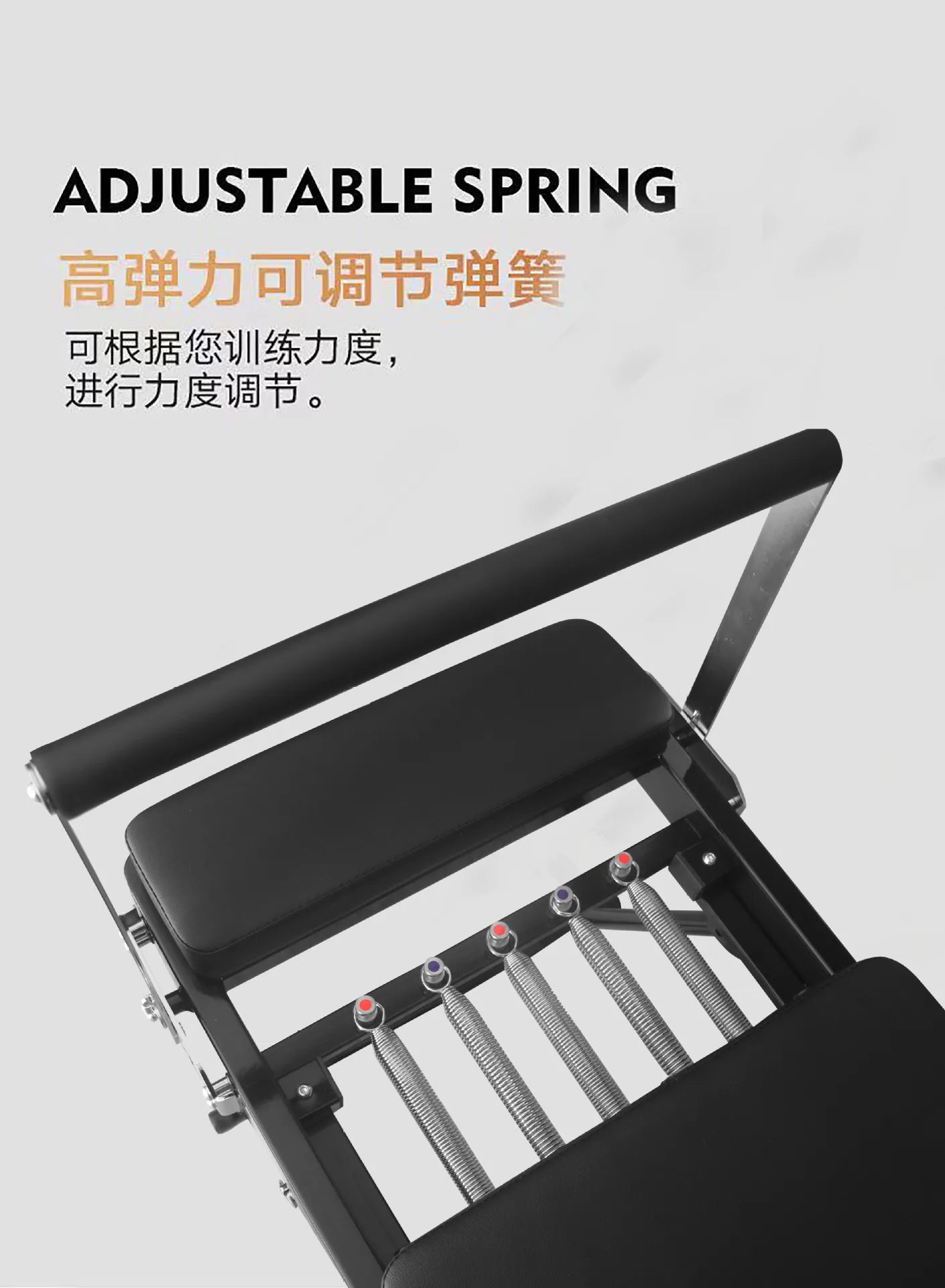 MIYAUP New Popular Foldable Home Yoga Bed With Foot Pedal Fitness Equipment Pilates Core Bed