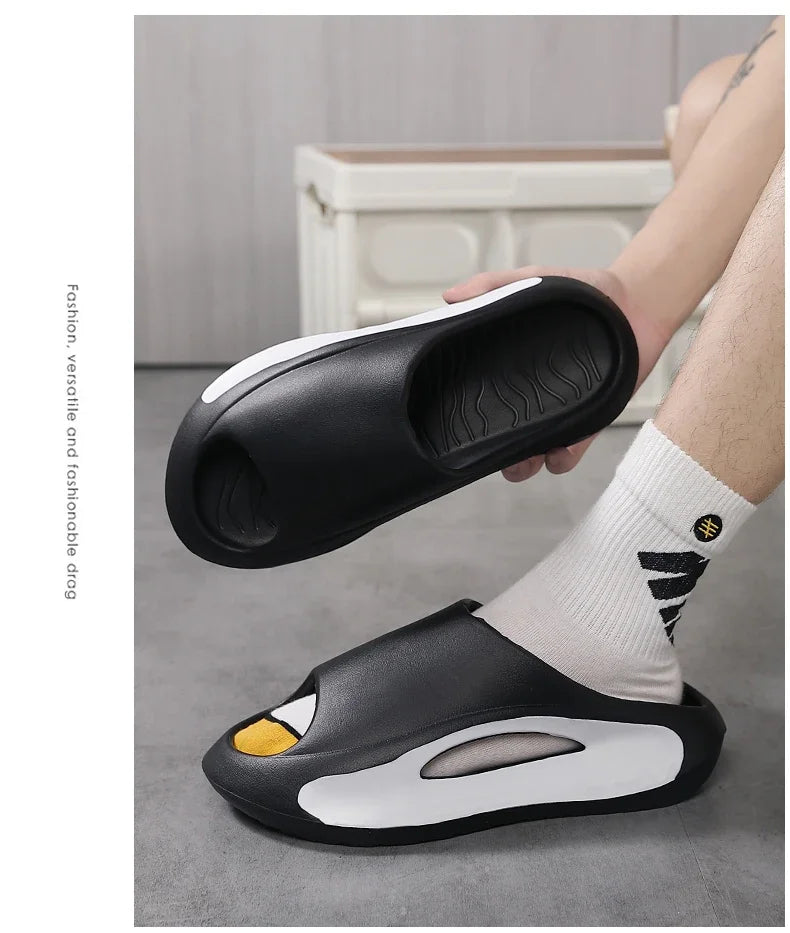 Adult Men's Sandal Genuine Mens Slipper Original Brands Shoes for Events Eva Sole Slippers House Slippers Man Summer Shoes Sale