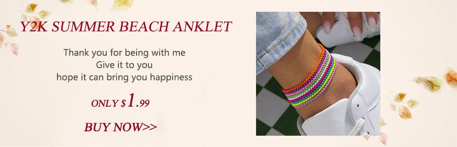 New Beach Barefoot Sandal Jewelry Elegant Bride Sexy Women's Fashion Charm Layer Chain Link Crystal Beads Foot Anklet Bracelet
