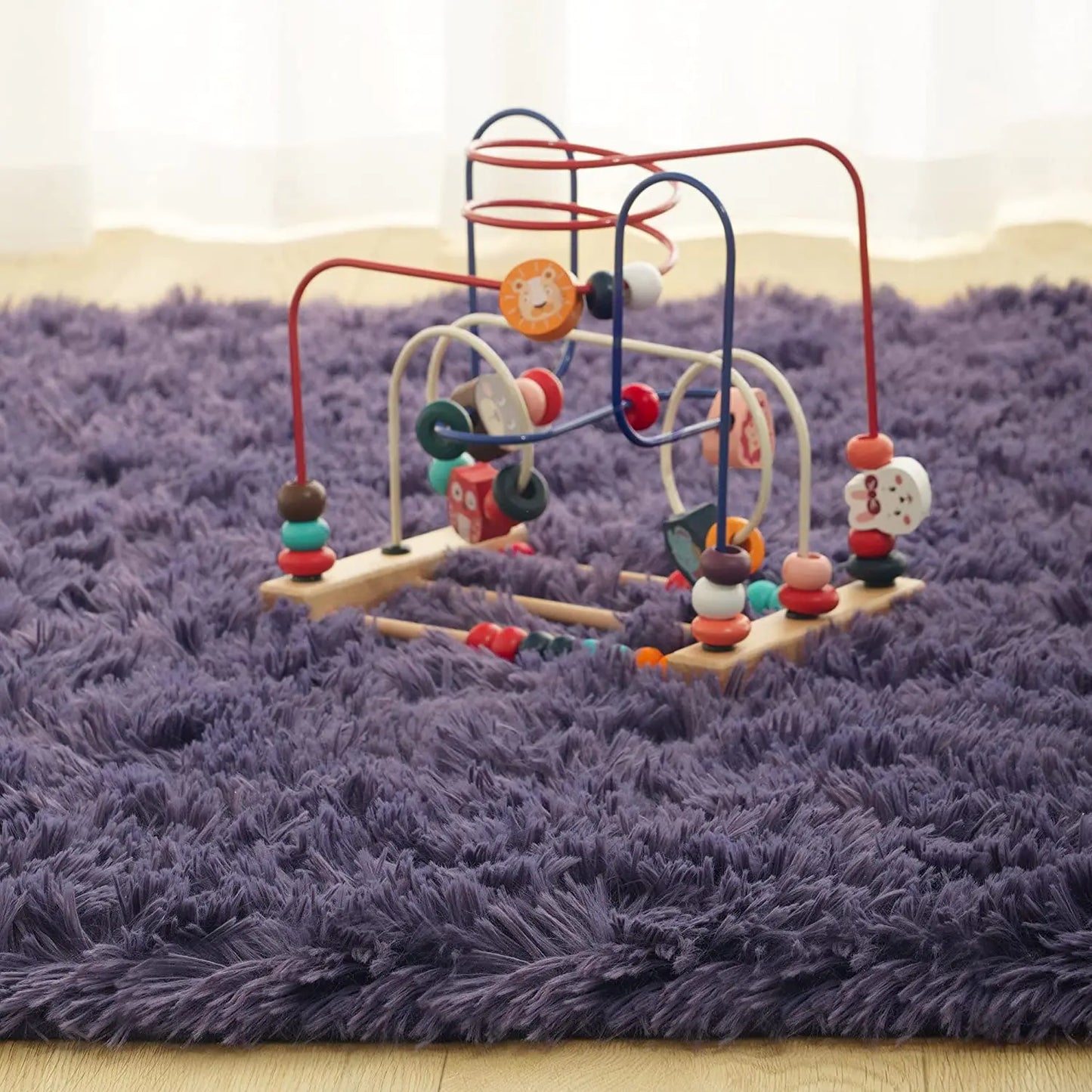 Plush Carpets Fluffy Ultra Soft Indoor Modern Area Rugs Living Room Play Mats For Children Bedroom Home Decor Nursery Rug
