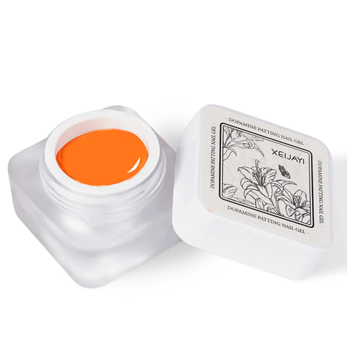 XEIJAYI Painting Gel Durable Patting Gel Nail Polish Creamy Texture Color Painting Glue Soak Off Solid Manicure Consumables