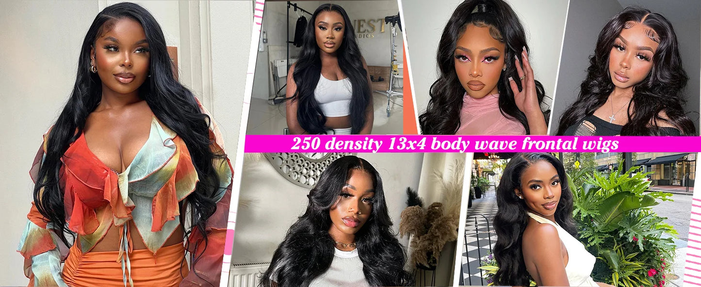 30 40 42Inch Body Wave Wigs Human Hair 13x4 13x6 HD Lace Frontal 100% Human Hair Wig For Black Women 13x5 13x7 Lace Closure Wigs