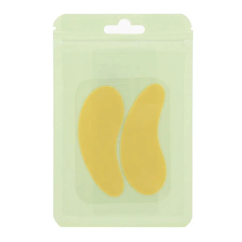 1Pair Reusable Eyelash Perm Silicone Eye Pads Lash Extension Under Eye Patches Sticky Eyelash Extension Patch Makeup Tools