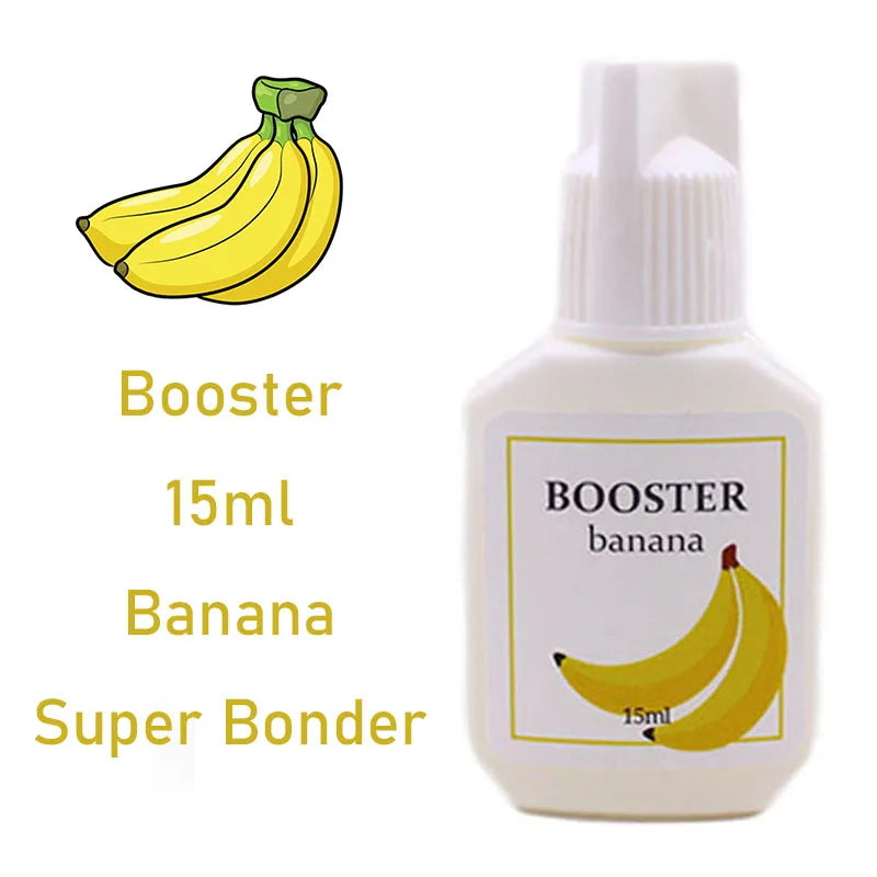 PRE TREATMENT CLEANSER 15ml Banana Pure Booster Korea Glue Eyelash Extension Supplies Makeup Tools Strawberry Super Bonder Mango