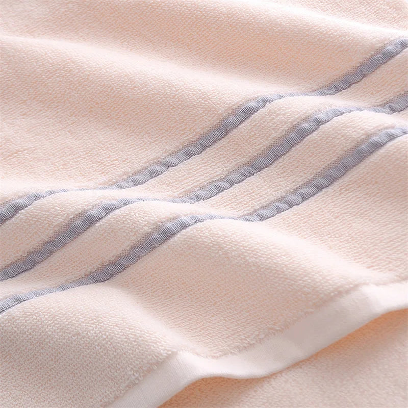 Cotton Adult 100% Cotton Thick Bath Towel, Solid Color Bath Towel, Soft, Affinity Bathroom Facial Towel, Adult Home Hotel Facial