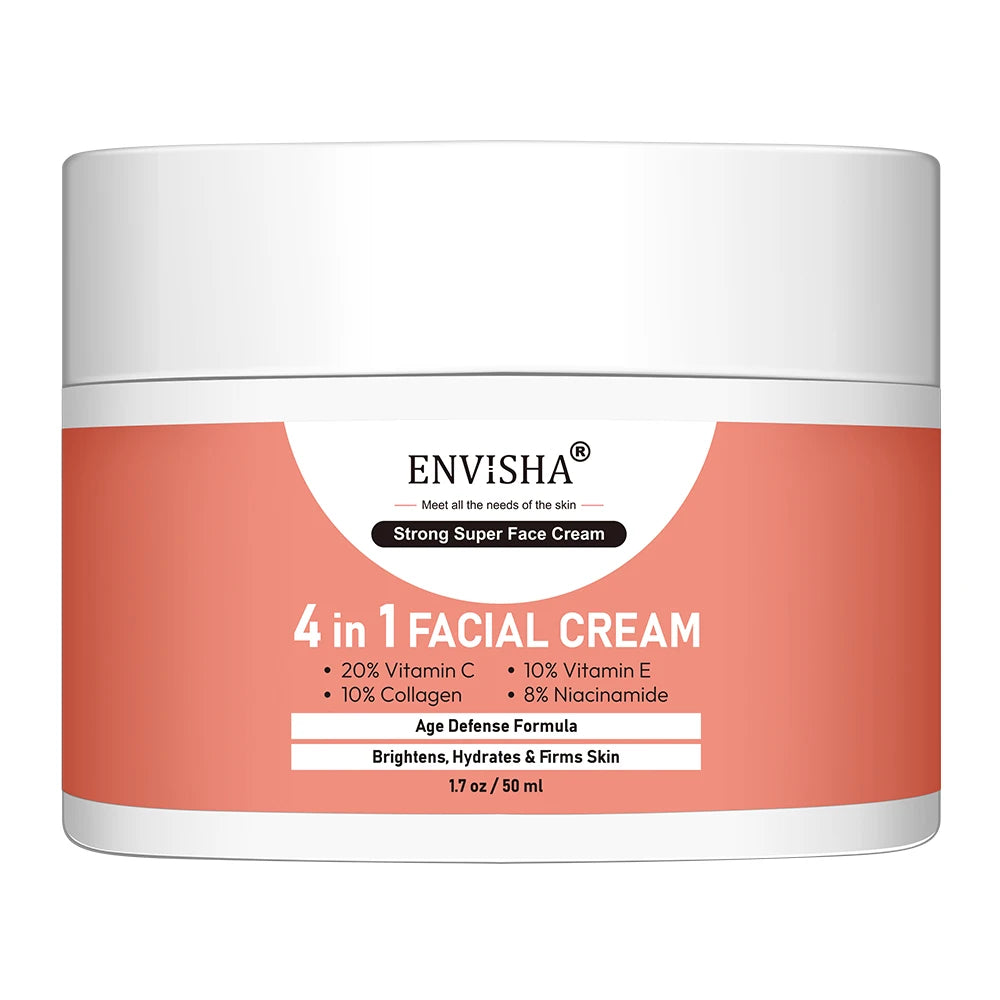 Collagen Facial Cream Face Skin Care Anti-Aging Wrinkle Whitening Deeply Moisturizing Shrink Pores Hyaluronic Acid Niacinamide