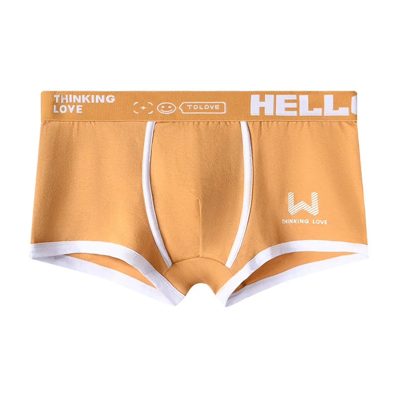 Men Panties Cotton BoxerShorts Man Underwear Mens Boxers Breathable U Convex Male Underpants Sexy Plus Size cuecas calzoncillos