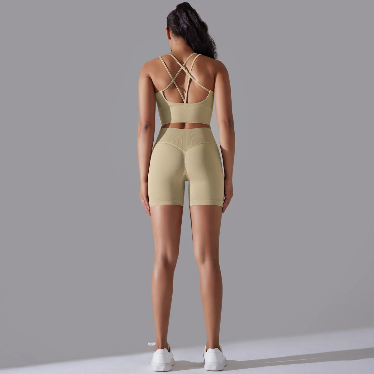 Sexy Yoga Sets Women's Tracksuit Seamless Sport Suit Running Workout Sportswear Gym Clothing Leggings Bra Fitness Suits 2 Pieces