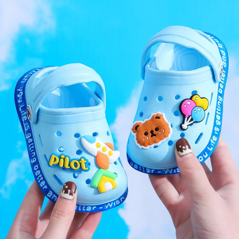 Summer Baby Shoes Sandals for Girls Boy Mules Baby Girl Shoes Cartoon Sandal Infantil for Boy Children's Garden Shoes