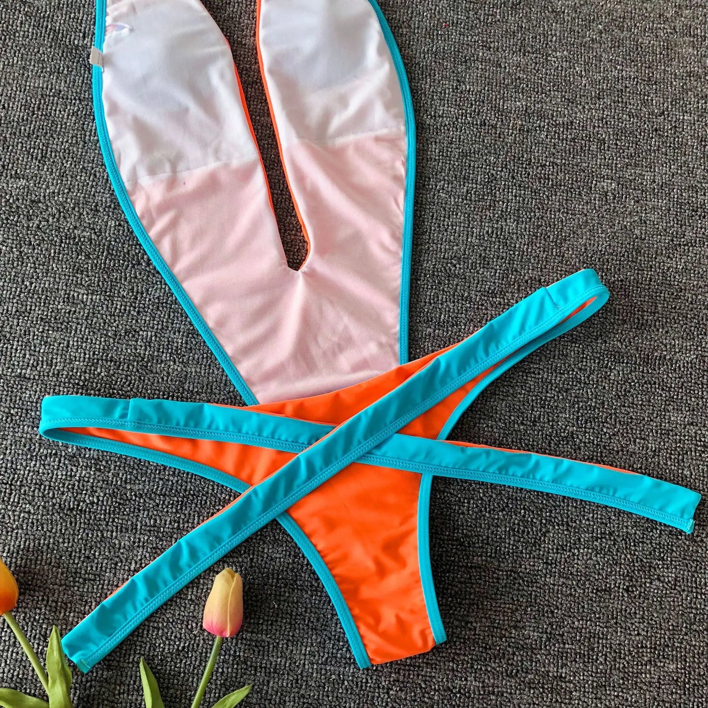 SINGREINY Fashion Halter Sexy Bikini Rompers Female Lace Up Bodycon Playsuits Women Vacation Style Beach Leopard Swimsuits