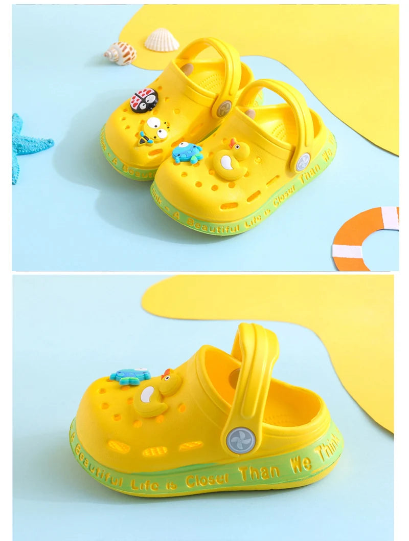 Summer Baby Shoes Sandals for Girls Boy Mules Baby Girl Shoes Cartoon Sandal Infantil for Boy Children's Garden Shoes