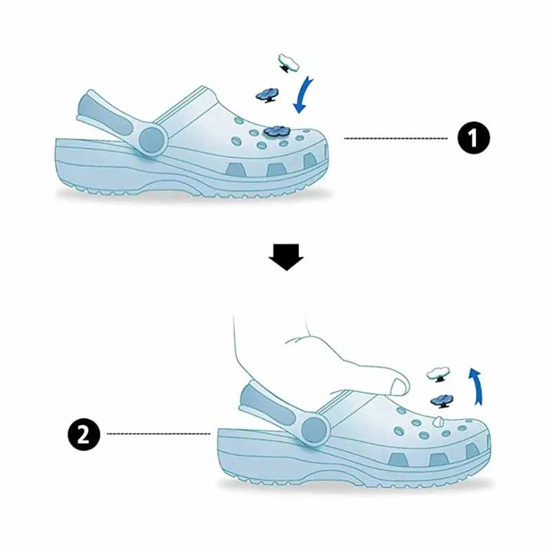 Funny MINISO Cartoon Jerry Shoe Charms Accessories Anime Shoe Decoration for Clog Sandal Buckle Holiday Party Gifts