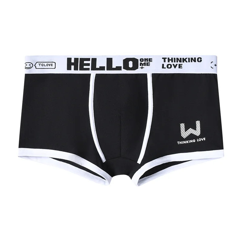 Men Panties Cotton BoxerShorts Man Underwear Mens Boxers Breathable U Convex Male Underpants Sexy Plus Size cuecas calzoncillos