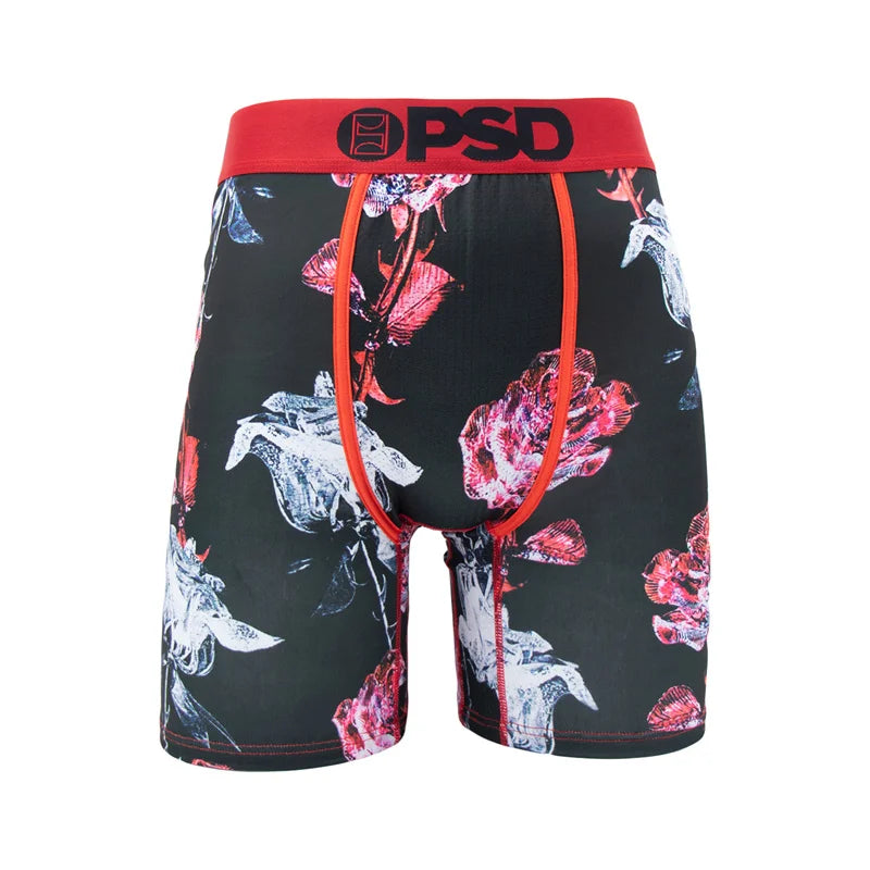 Sexy Men Underwear Boxers Breathable Mens Boxershorts Men's Panties Underpants Plus Size Fashion Print Man Boxers Briefs Trunks