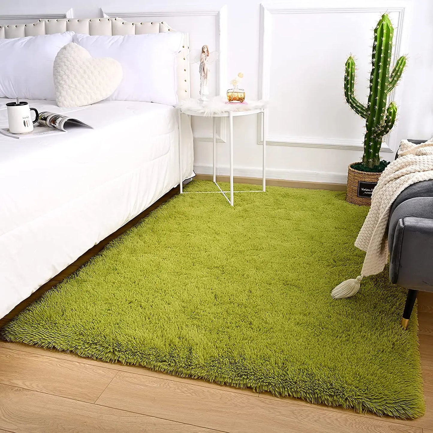 Plush Carpets Fluffy Ultra Soft Indoor Modern Area Rugs Living Room Play Mats For Children Bedroom Home Decor Nursery Rug
