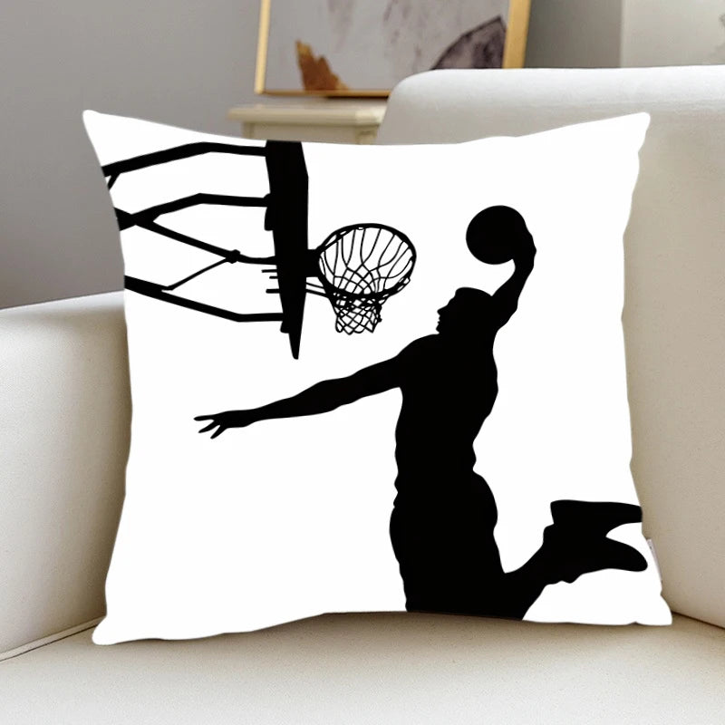 New Pillow basketball Slips Pillow Covers Bedding Comfortable Cushion Good For Sofa Home Car High Quality Pillow Cases boy gift