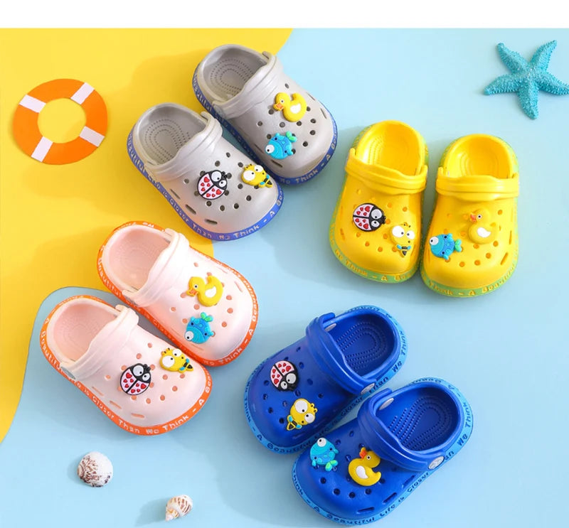 Summer Baby Shoes Sandals for Girls Boy Mules Baby Girl Shoes Cartoon Sandal Infantil for Boy Children's Garden Shoes