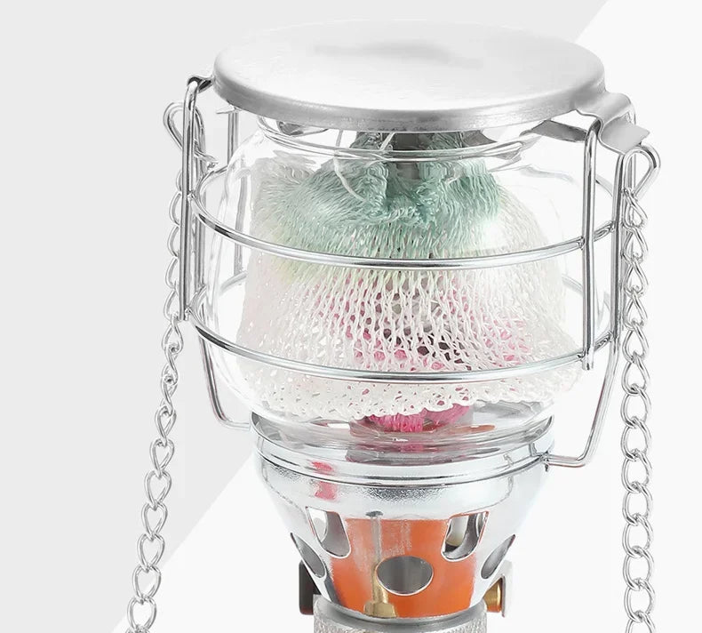 10pcs 100mm Camping Gas Lantern Mantles Cover Durable Gauze Mesh Light Safe Outdoor Tools Spare Parts Lampshade