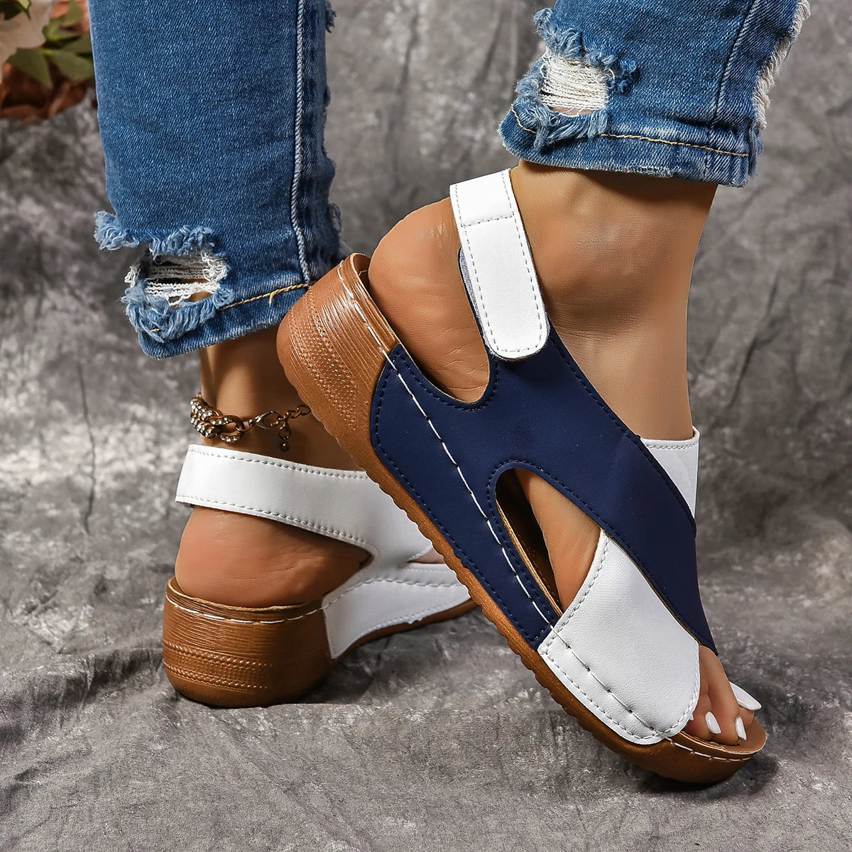 Woman Sandals Shoes Summer Beach Walking Shoes Party Women Shoe Plus Size Ladies Shoes Open Toe Female Women Sandal Footwear