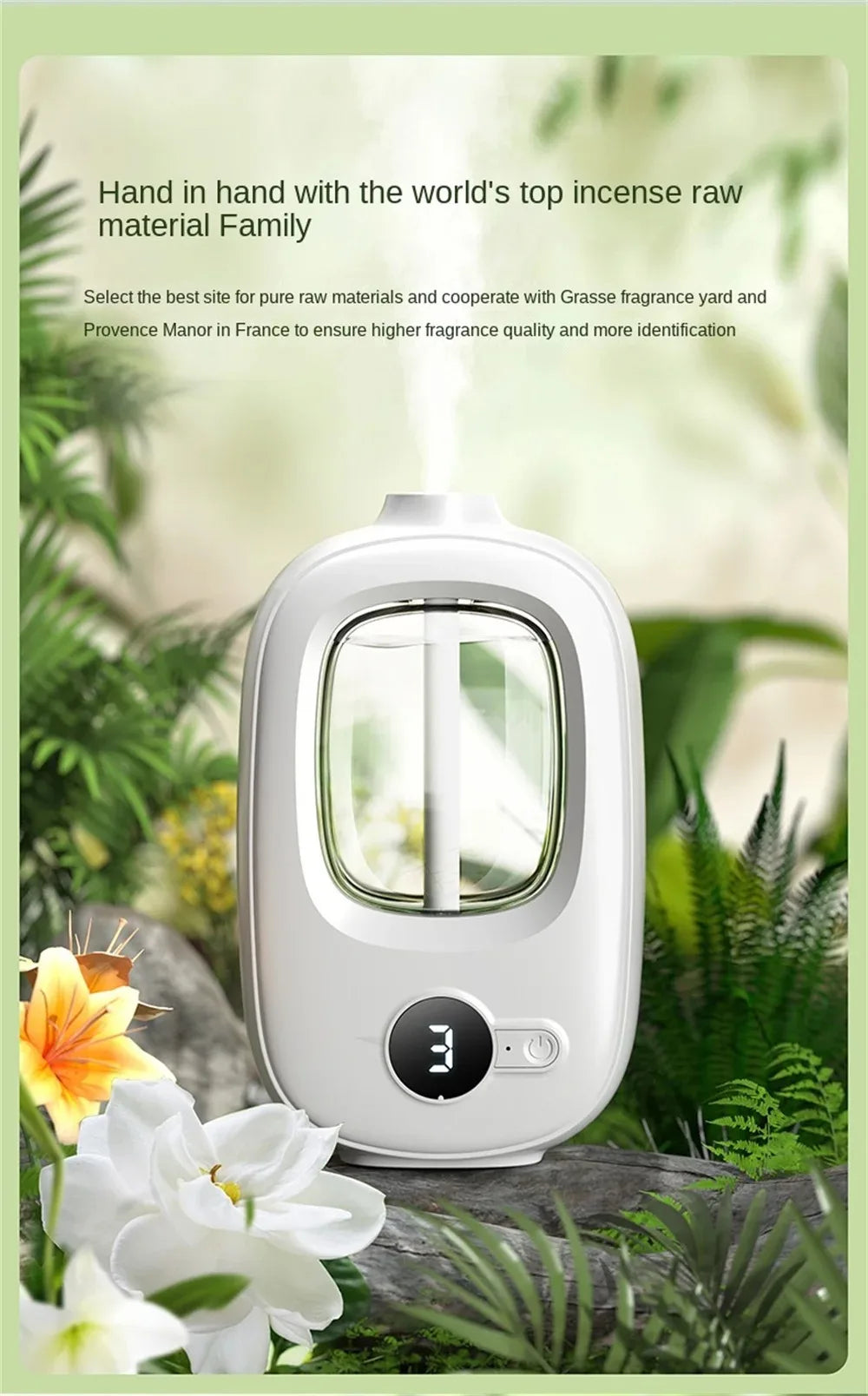 Upgrade Wall Mounted Essential Oil Diffuser,Perfume,4 Modes Humidifier,Wireless Car Air Freshener Deodorization Bathroom Home