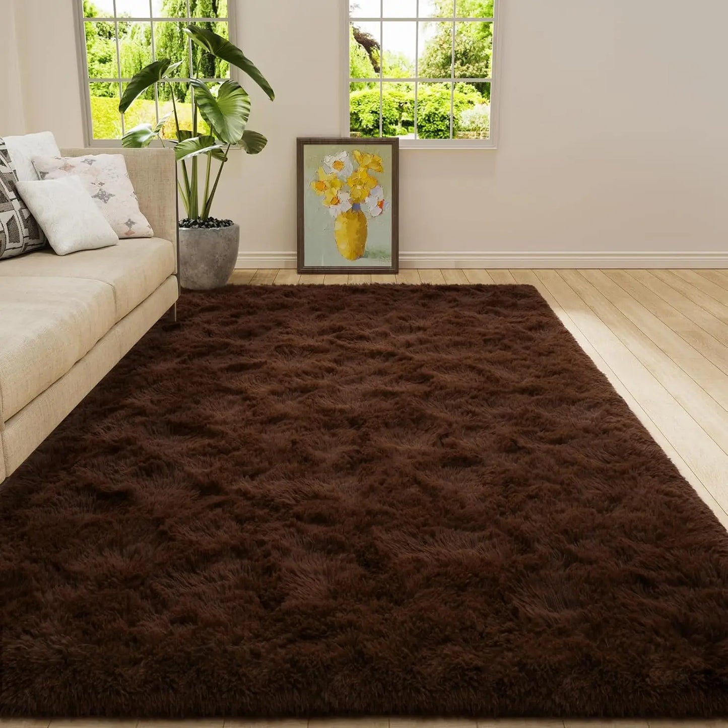 Plush Carpets Fluffy Ultra Soft Indoor Modern Area Rugs Living Room Play Mats For Children Bedroom Home Decor Nursery Rug