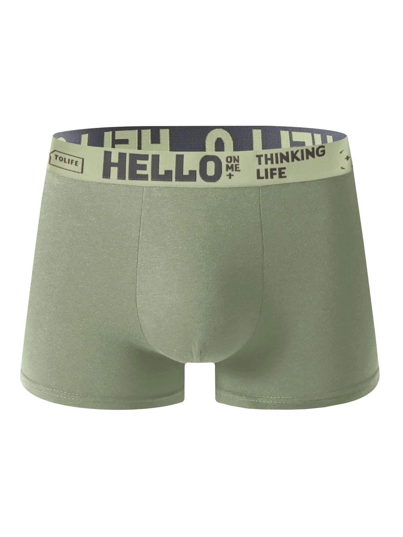 5PCS Men's Underwear Comfortable Skin-friendly Men's Boxers Briefs Sports Casual Fashion Personality Letters Men's Pants