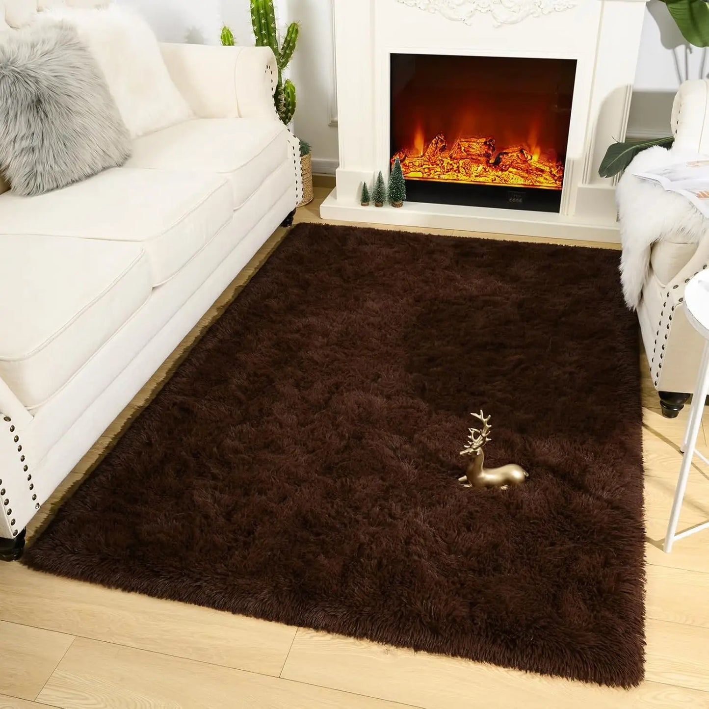 Plush Carpets Fluffy Ultra Soft Indoor Modern Area Rugs Living Room Play Mats For Children Bedroom Home Decor Nursery Rug