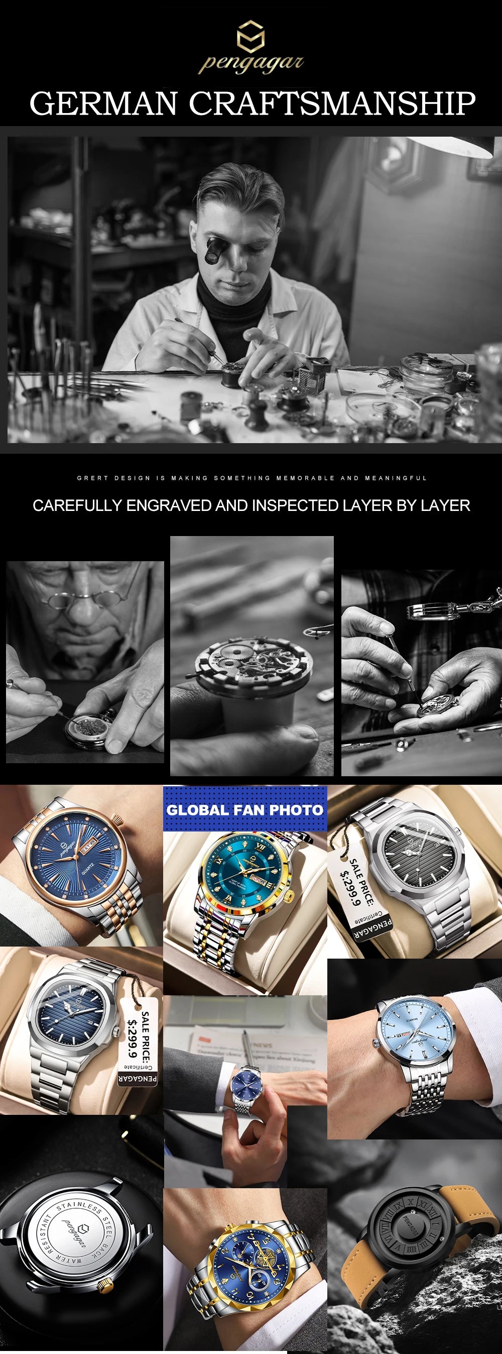 PAAZOMU Luxury Watch 2025 New Business Waterproof Male Clock Luminous Date Stainless Steel Square Quartz Men Watch reloj hombre