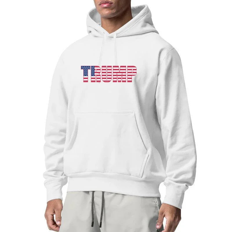 Trump 2024 Theme Hoody Hooded Shirt Sweatshirts for Men Men's Hoodies New & Graphic Essentials Hoodie Sweatshirt
