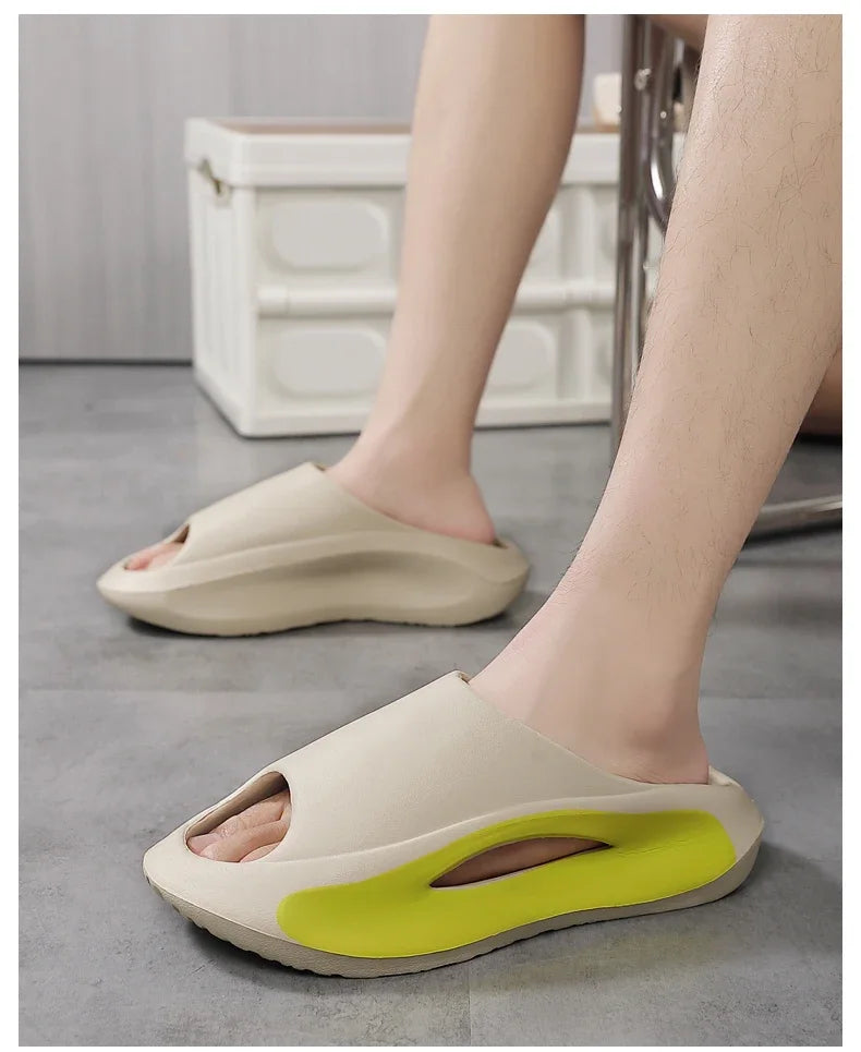 Adult Men's Sandal Genuine Mens Slipper Original Brands Shoes for Events Eva Sole Slippers House Slippers Man Summer Shoes Sale